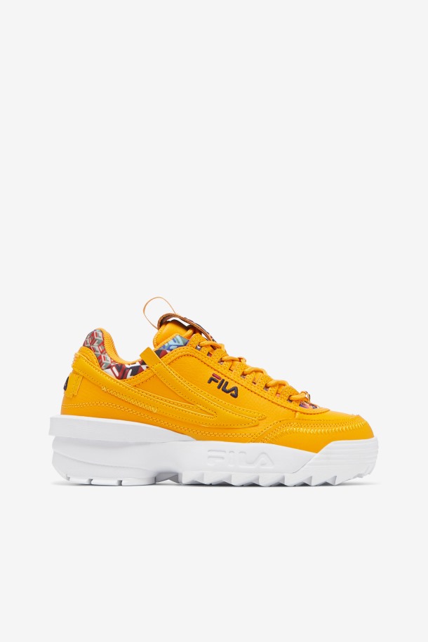 Fila Disruptor 2 Exp Para Mujer Amarillo Cúbico/ruibarbo/azul Marino