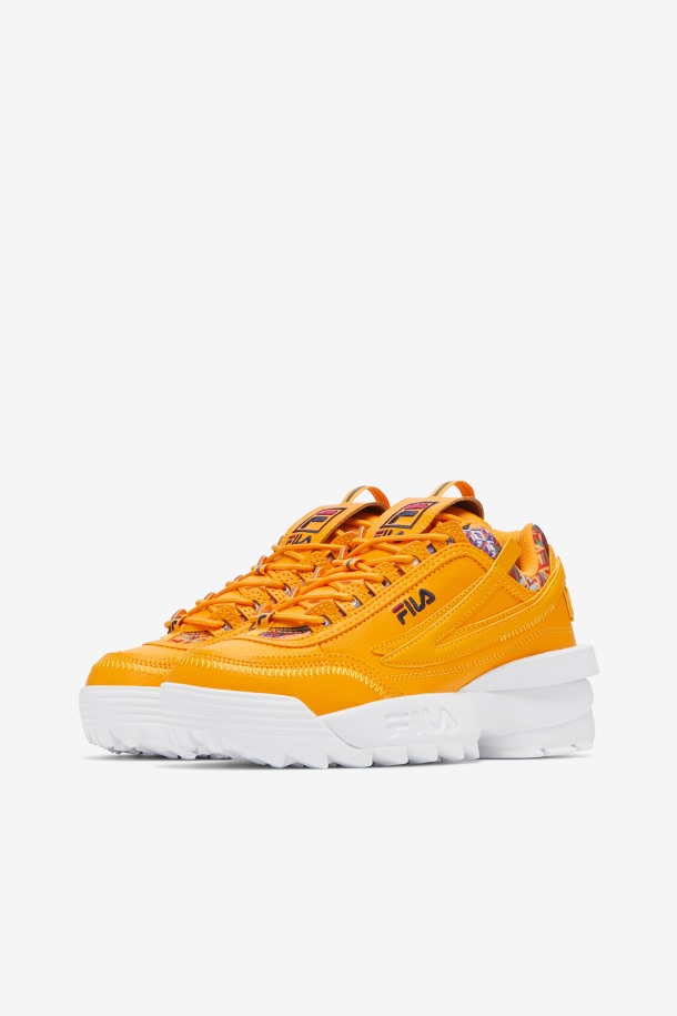 Fila Disruptor 2 Exp Para Mujer Amarillo Cúbico/ruibarbo/azul Marino