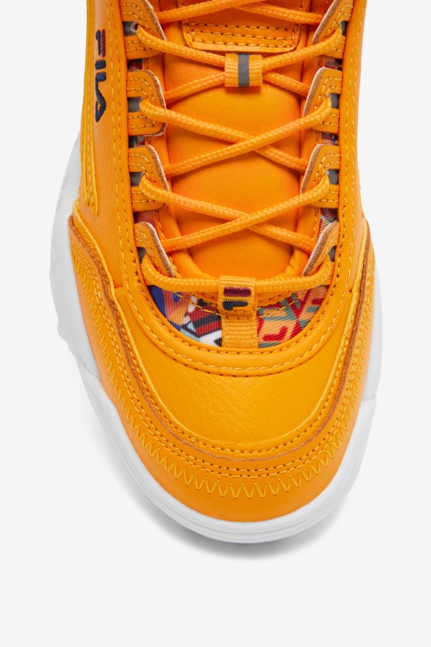 Fila Disruptor 2 Exp Para Mujer Amarillo Cúbico/ruibarbo/azul Marino