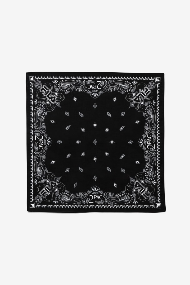 Negro 2pac Bandana Fila Puntos De Venta