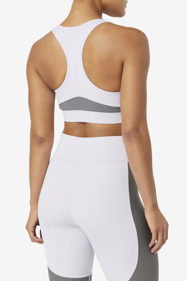 Sujetador Deportivo Uplift Racerback Fila Outlets Lblu/gargl