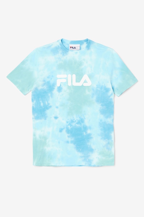 Camiseta Alivia Tie Dye Blanco/splish/all/latigo Bay Ofertas Fila