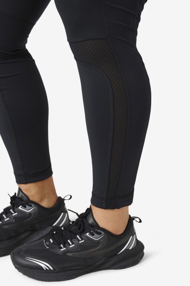 Fila Outlet Forza Color Block Legging Negro