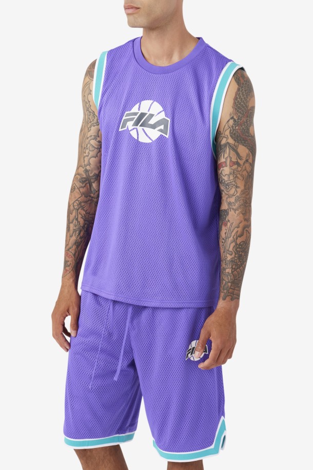 Camiseta Violeta/ceramica/blanco/sombra Ovi Baloncesto