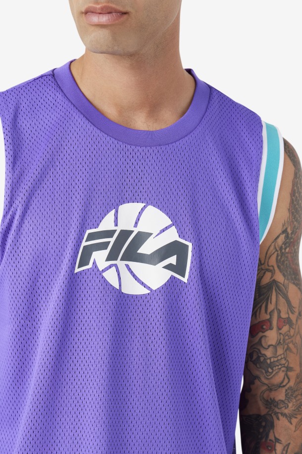 Camiseta Violeta/ceramica/blanco/sombra Ovi Baloncesto