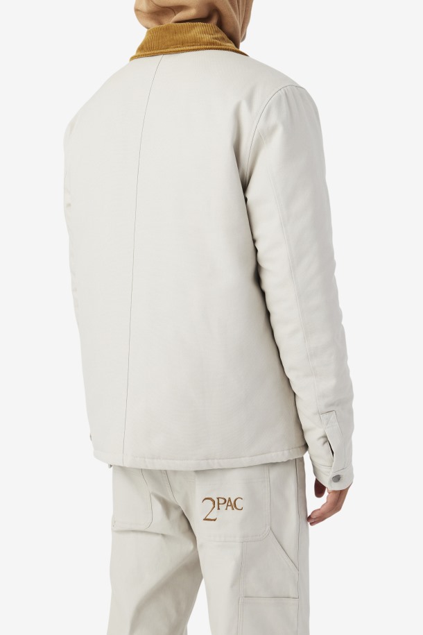 Fila Outlets 2pac Chaqueta Paloma/bronce Marrón