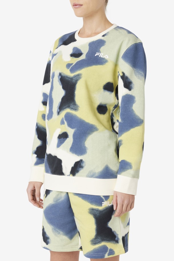 Jael Sudadera Cola Outlets Estampado Pincelada