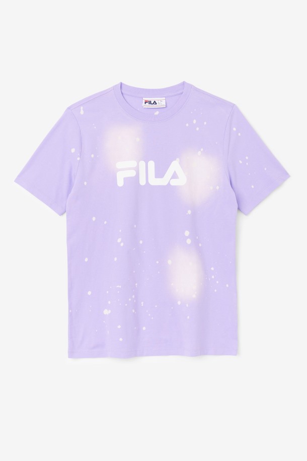 Camiseta Alivia Tie Dye Fila Outlets Viola Tie Dye