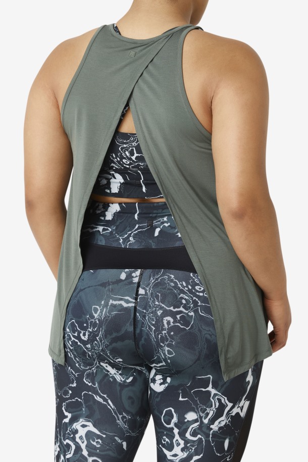 Camiseta De Tirantes Con Espalda Abierta Fi-lux Outlets Fila