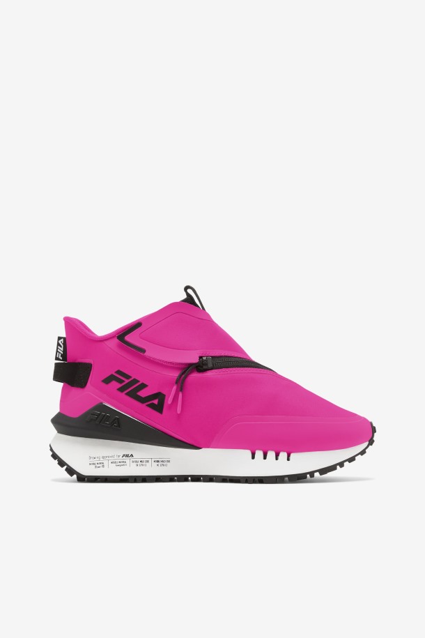 Zapatillas Fila Mujer Space Runner Rosa Resplandor/negra/blanca