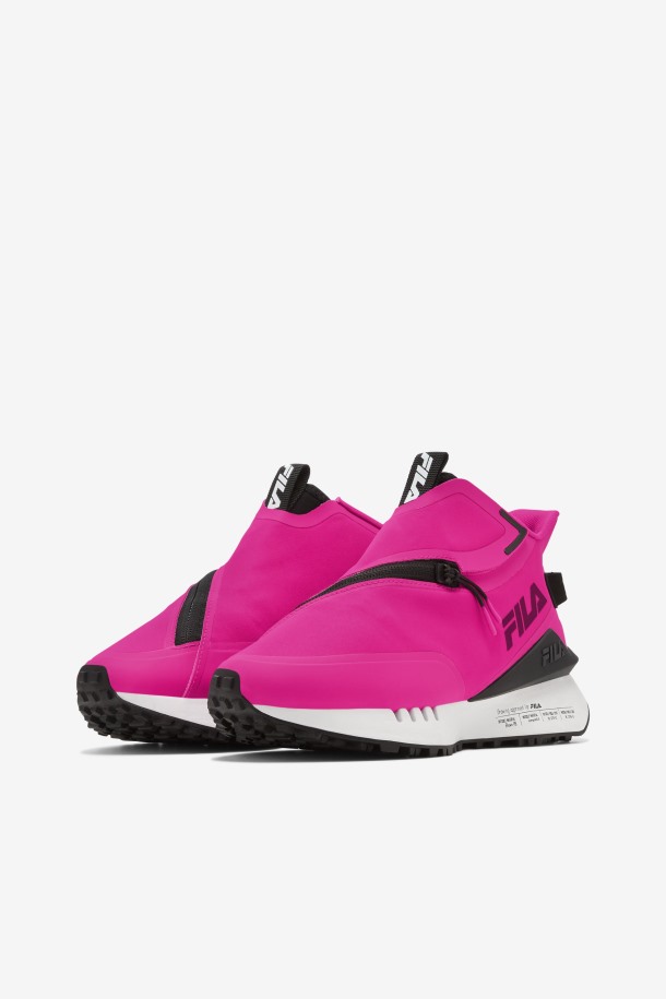 Zapatillas Fila Mujer Space Runner Rosa Resplandor/negra/blanca