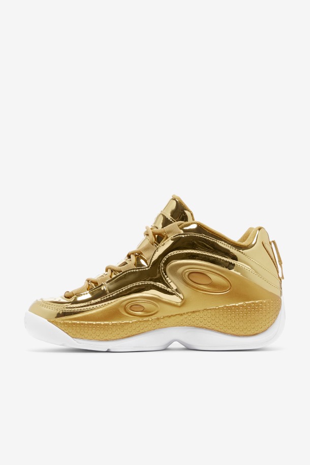 Grant Hill 3 Metálico Fila Puntos De Venta Oro Metálico