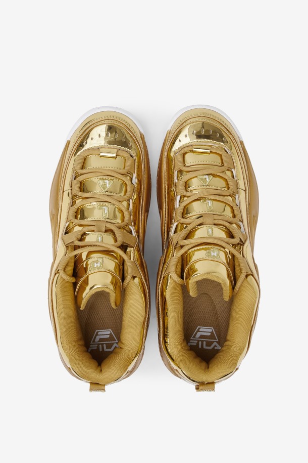Grant Hill 3 Metálico Fila Puntos De Venta Oro Metálico