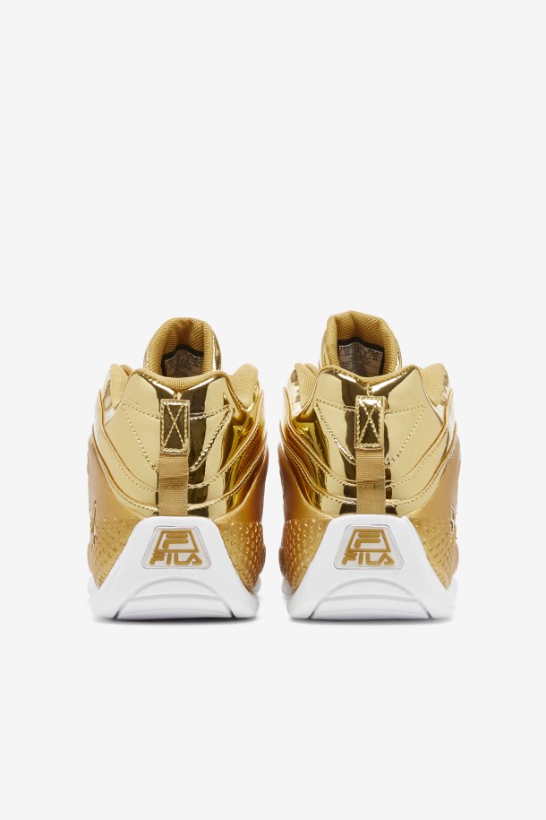 Grant Hill 3 Metálico Fila Puntos De Venta Oro Metálico