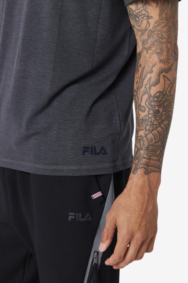 Camiseta Fila Outlet Black Heather Commuter