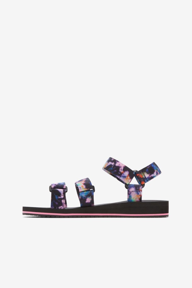 Drifter Ts De Mujer Tie Dye Multi/black/white Fila Outlet