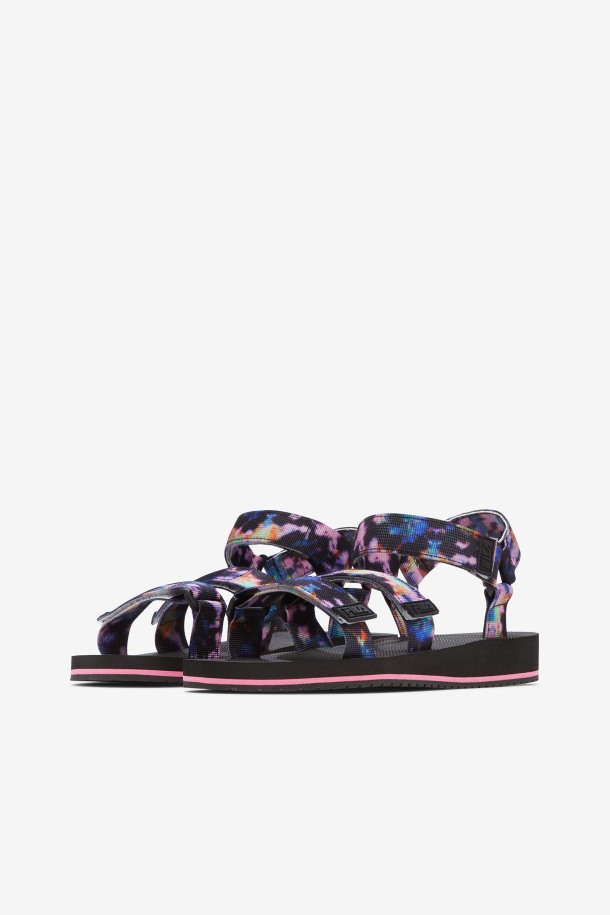 Drifter Ts De Mujer Tie Dye Multi/black/white Fila Outlet