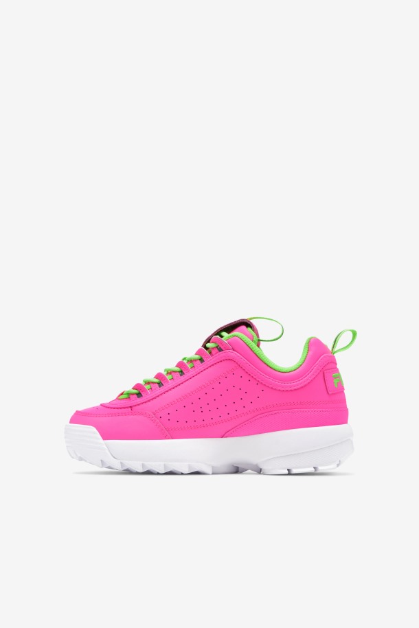 Rosa/verde/blanco Niños Grandes Disruptor 2 Premium Fila Outlet