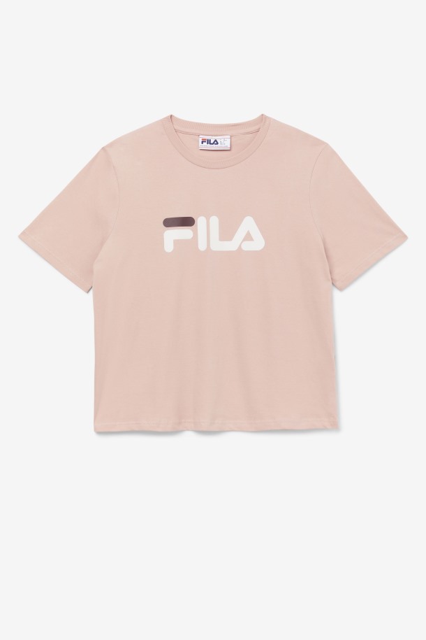 Row Outlets Miss Eagle Camiseta Rosa/tortuga/caoba