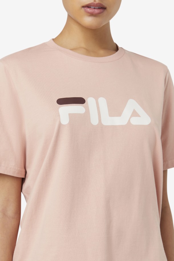 Row Outlets Miss Eagle Camiseta Rosa/tortuga/caoba