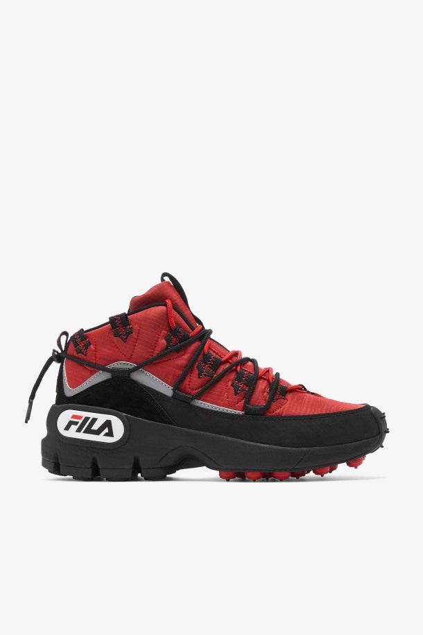 Rojo/negro Hombre Grant Hill 1 X Trailpacer Fila Outlet