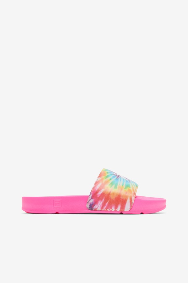 Drifter Tie Dye Fila Outlet Mujer Multi/blanco/rosa Glo
