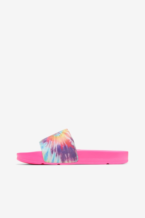 Drifter Tie Dye Fila Outlet Mujer Multi/blanco/rosa Glo
