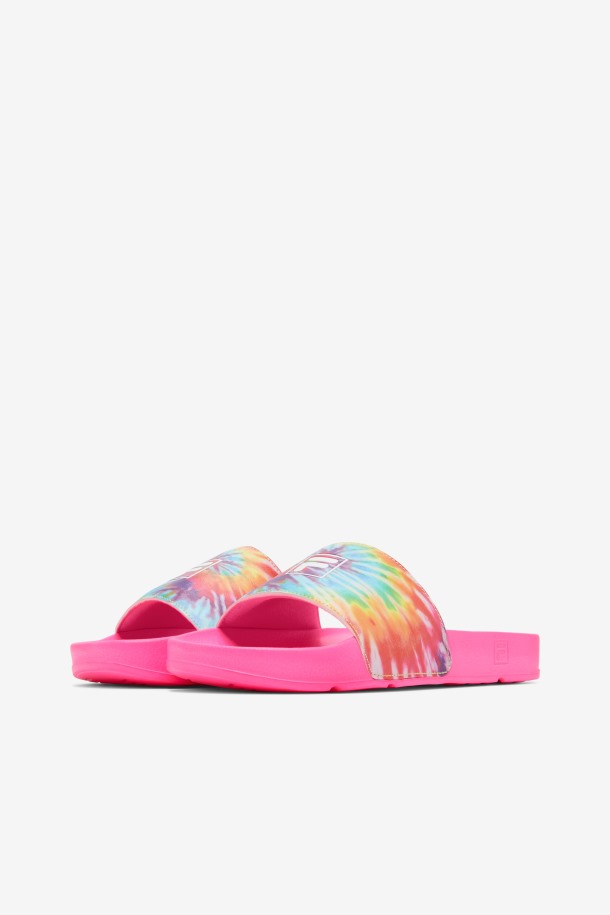 Drifter Tie Dye Fila Outlet Mujer Multi/blanco/rosa Glo
