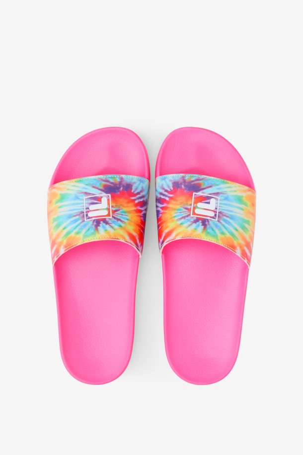 Drifter Tie Dye Fila Outlet Mujer Multi/blanco/rosa Glo