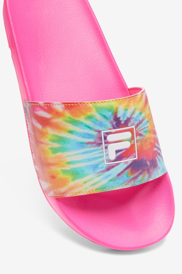Drifter Tie Dye Fila Outlet Mujer Multi/blanco/rosa Glo