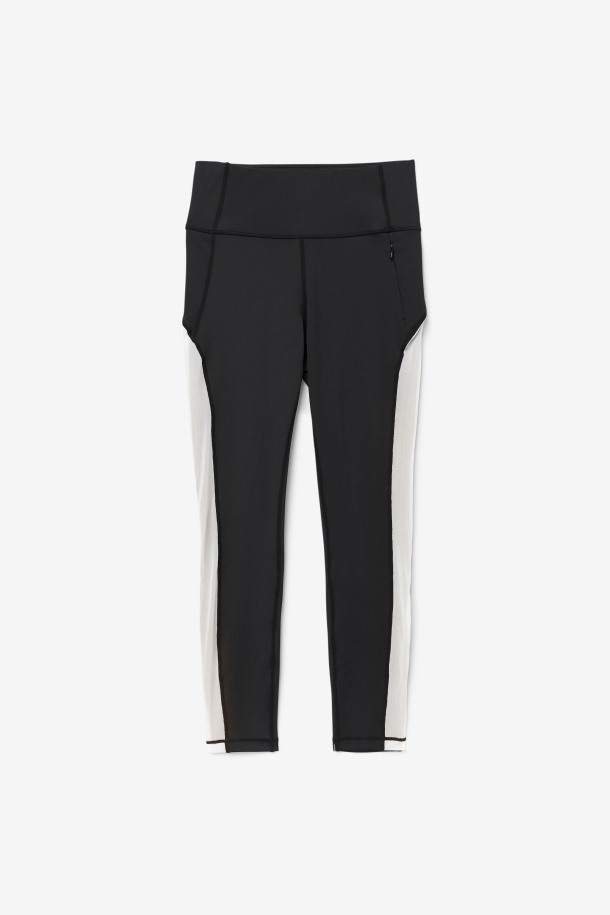 Fila Outlets Negro/blanco Forza Contraste 7/8 Leggins