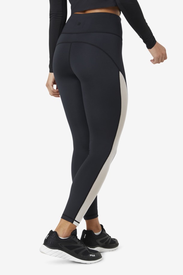 Fila Outlets Negro/blanco Forza Contraste 7/8 Leggins