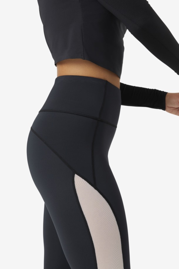 Fila Outlets Negro/blanco Forza Contraste 7/8 Leggins