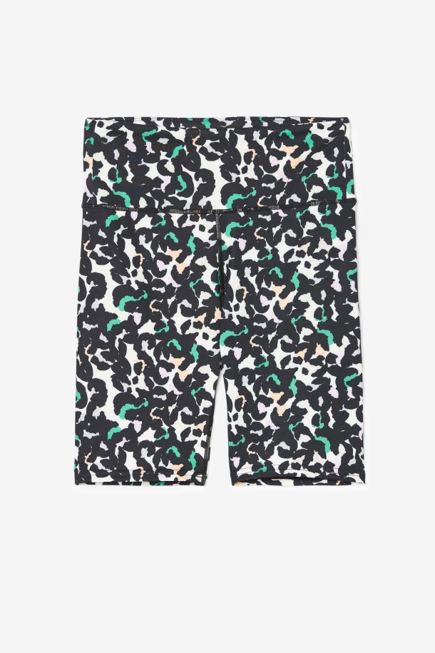 Fila Outlets Forza 8" Bike Short Black Animal