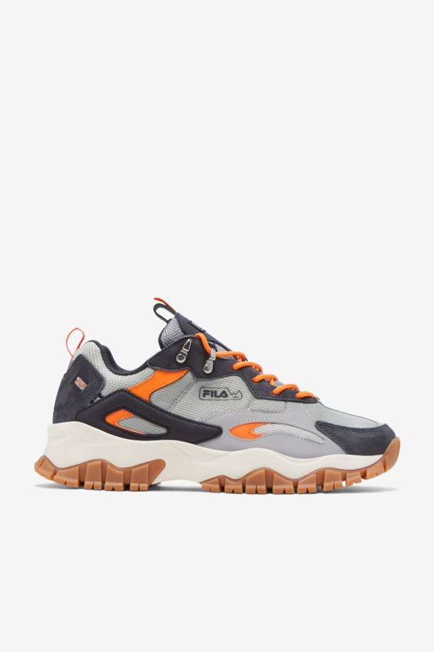 Fila Outlet Hombre Ray Tracer Tr 2 Glaciar Grey/nine Iron/orange
