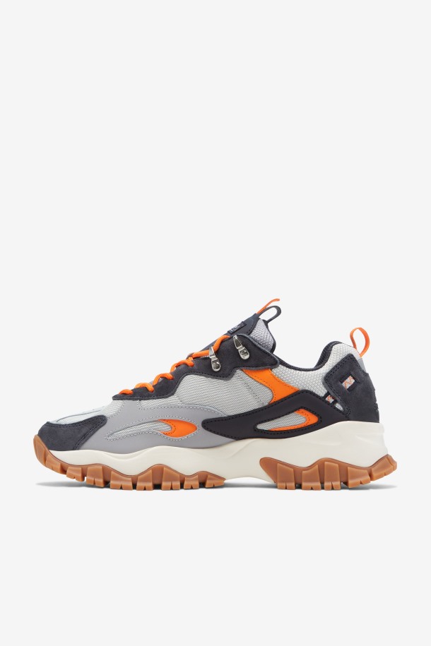 Fila Outlet Hombre Ray Tracer Tr 2 Glaciar Grey/nine Iron/orange