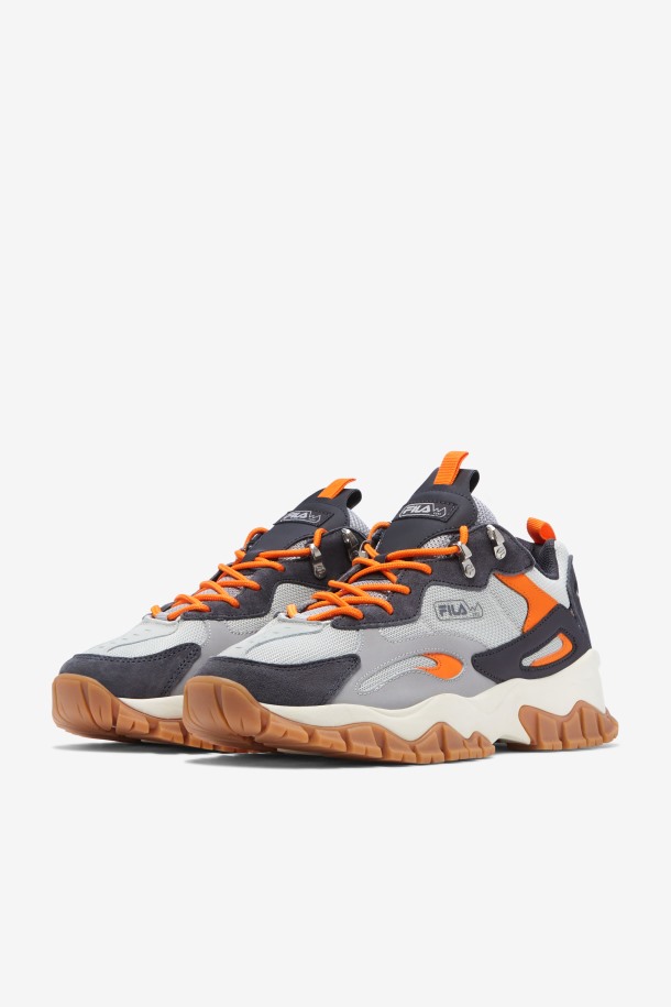 Fila Outlet Hombre Ray Tracer Tr 2 Glaciar Grey/nine Iron/orange