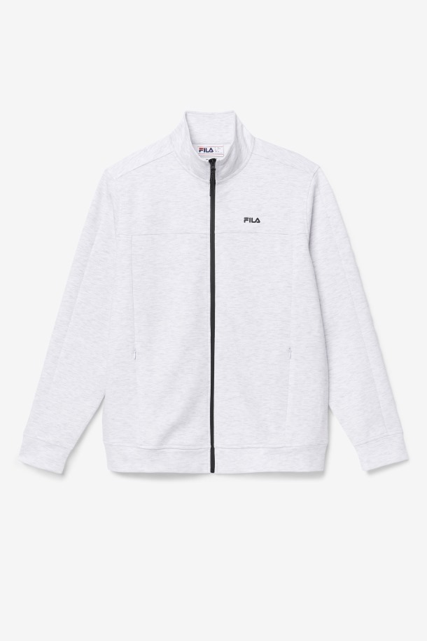 Fila Outlets Whiteed Marl/black Chaqueta Con Cremallera Gonal