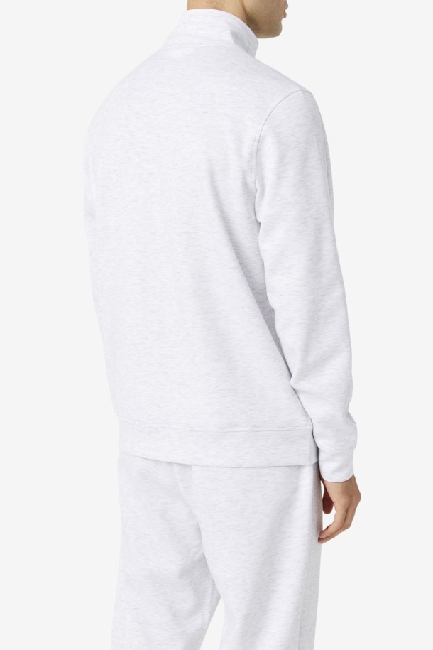 Fila Outlets Whiteed Marl/black Chaqueta Con Cremallera Gonal