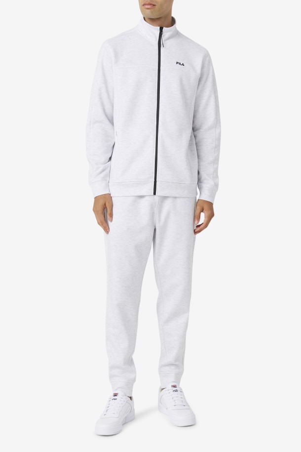 Fila Outlets Whiteed Marl/black Chaqueta Con Cremallera Gonal