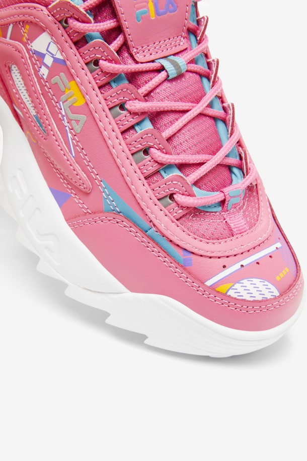 Fila Outlet Bubblegum/azul/blanco Niños Pequeños Disruptor 2 Premium