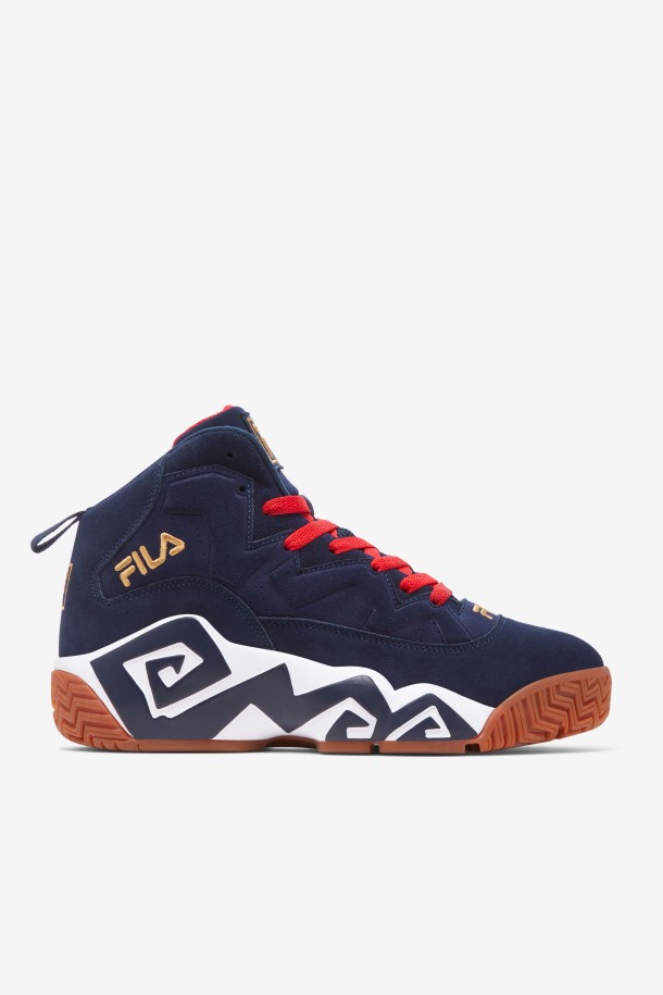 Fila Outlets Hombres Mb Azul Marino/blanco/oro Metalizado