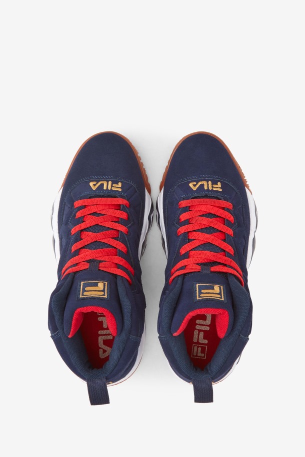Fila Outlets Hombres Mb Azul Marino/blanco/oro Metalizado