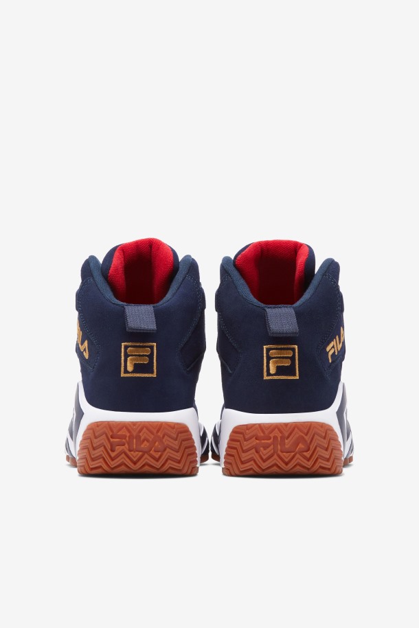 Fila Outlets Hombres Mb Azul Marino/blanco/oro Metalizado