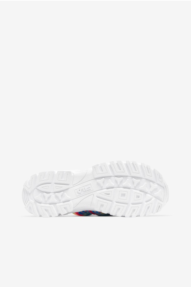Chanclas Para Mujer Tie Dye Multicolor/blanco/rosa Glo Outlets Fila
