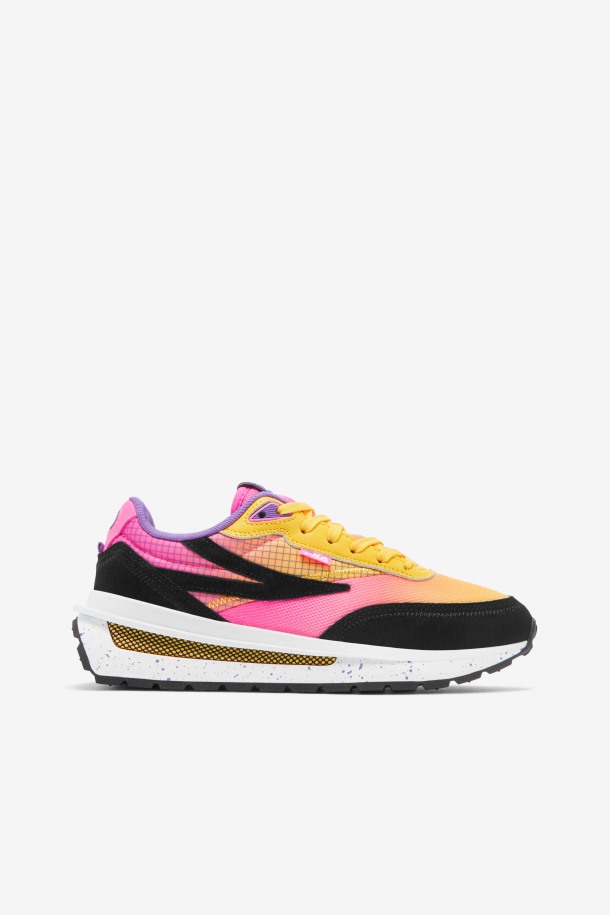 Mujer Renno Fila Outlets Limón/rosa/negro