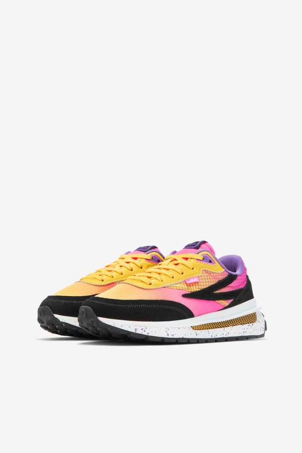 Mujer Renno Fila Outlets Limón/rosa/negro
