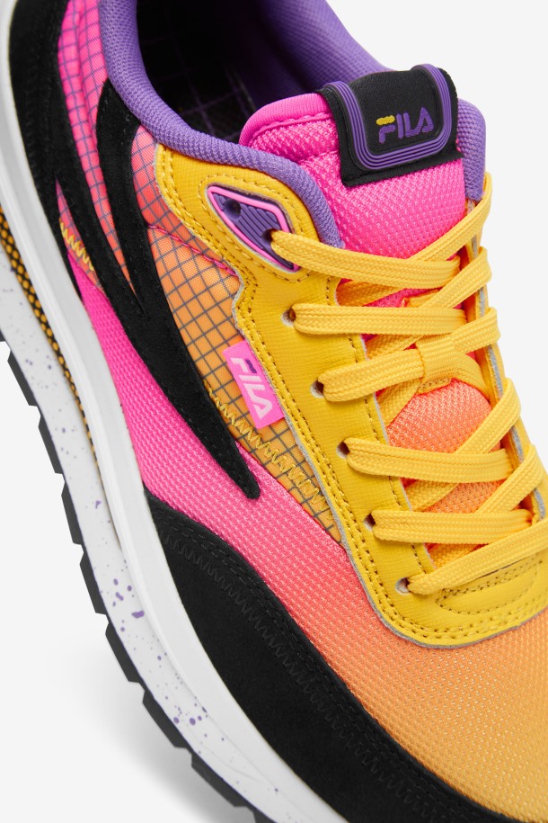Mujer Renno Fila Outlets Limón/rosa/negro