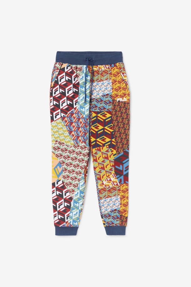 Magdalena Jogger Fila Outlet Ocean/amarillo/blanco