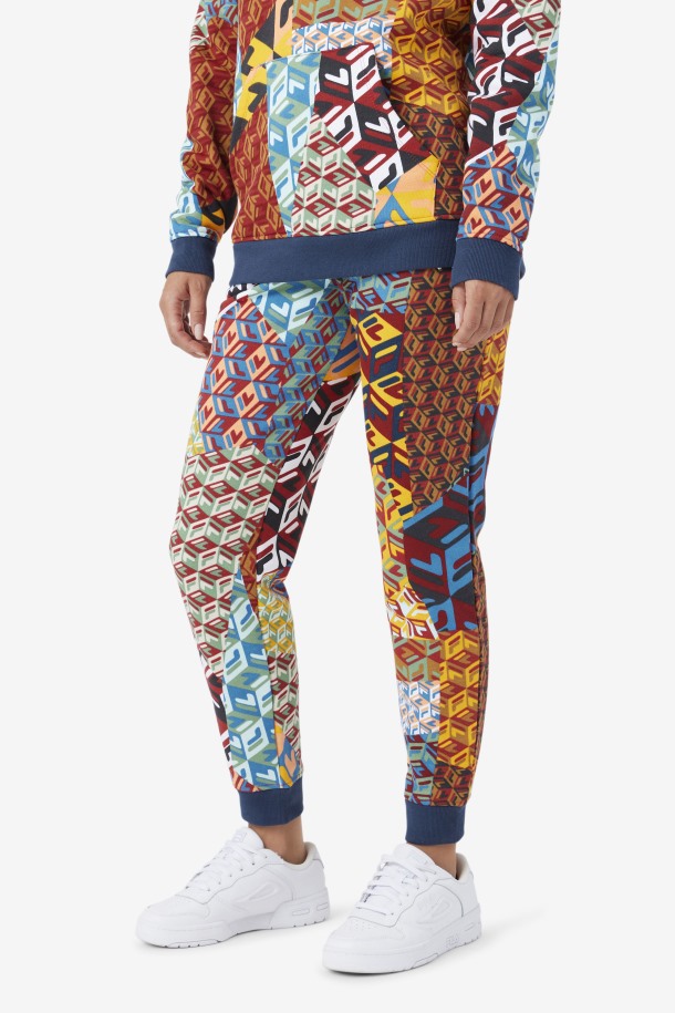 Magdalena Jogger Fila Outlet Ocean/amarillo/blanco